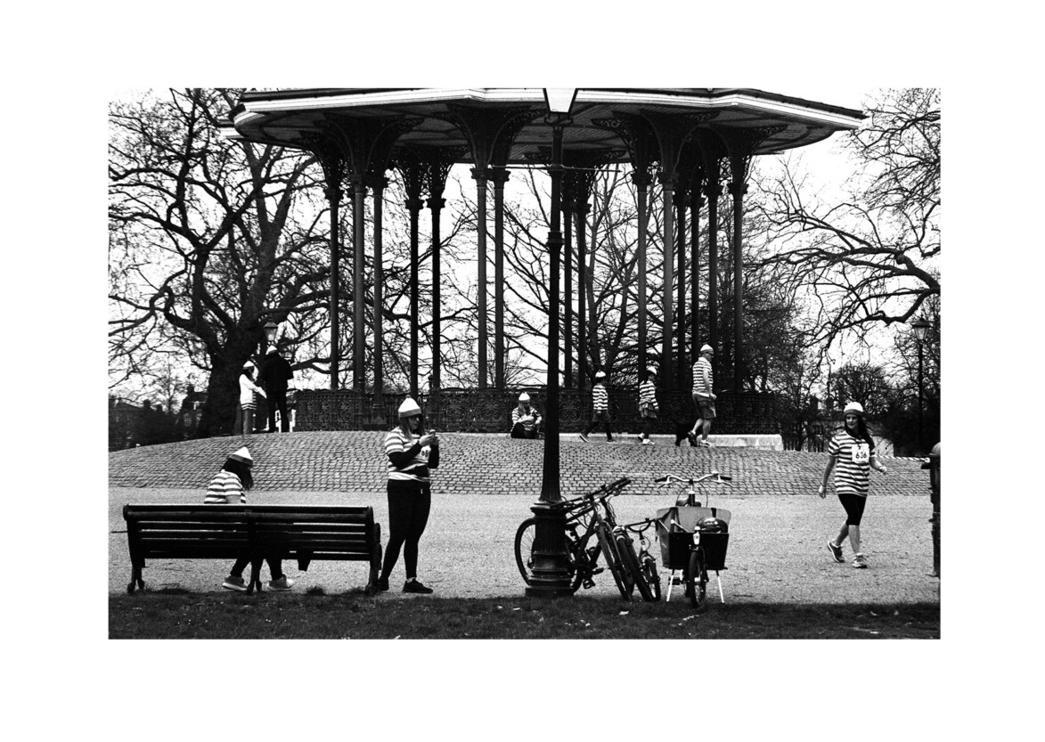 'Where's Wally?' run / Clapham Common SW4 / March 2017