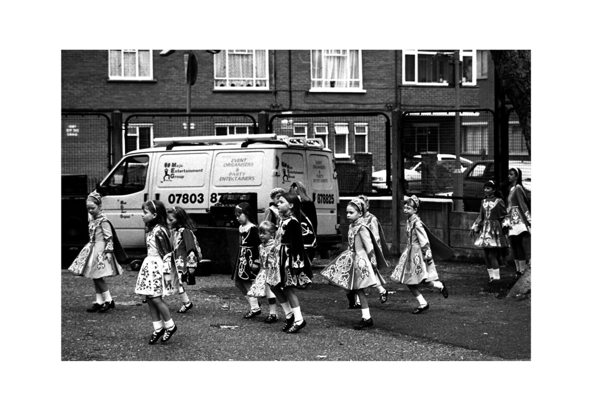 Irish Dance at Community Event / Nelson Square SE1 / June 2000