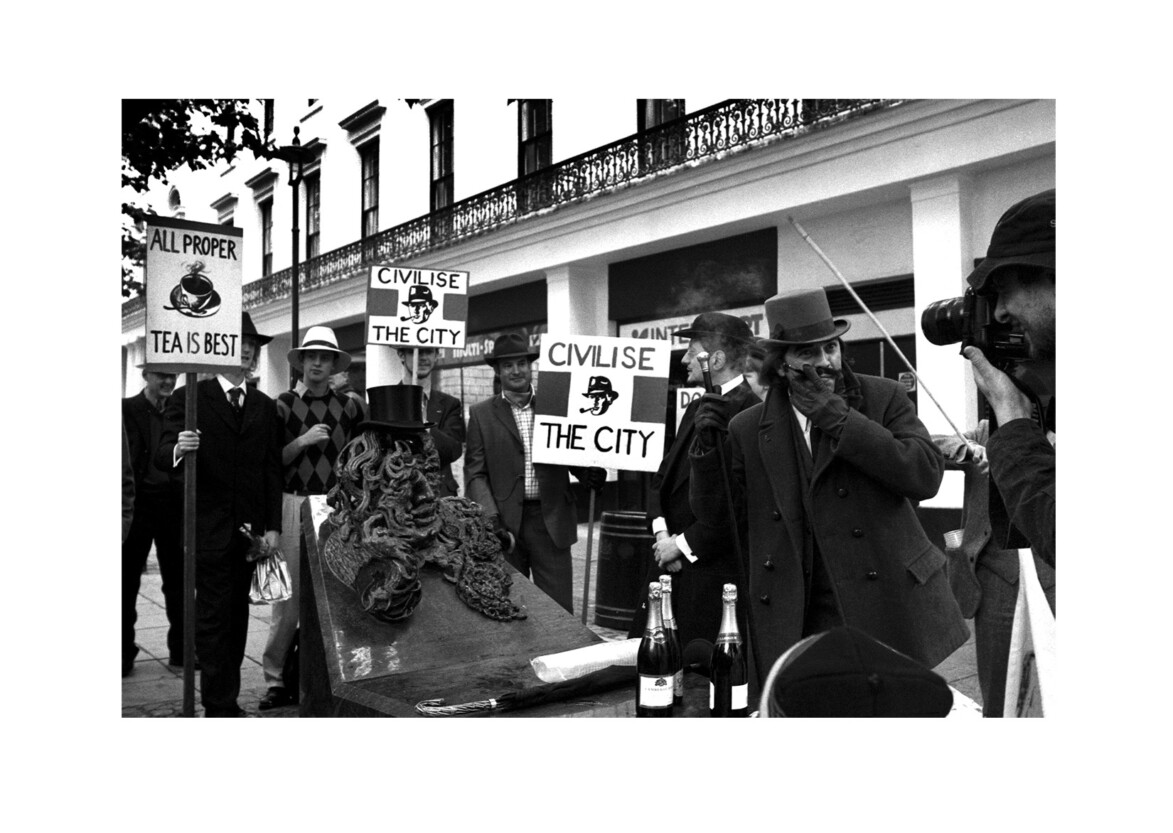The Chap ‘Civilise the City’ protest / Adelaide Street WC2 / October 2004