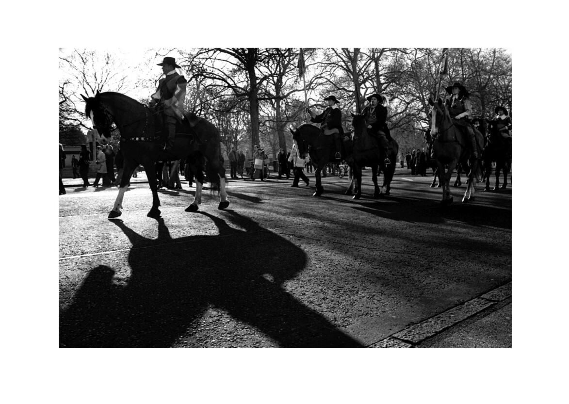 Charles 1 Commemoration / The Mall SW1 / January 2004