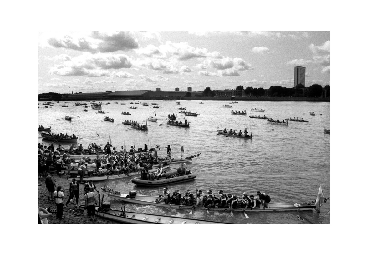 Great River Race start / Millwall Dock E14 / September 2009