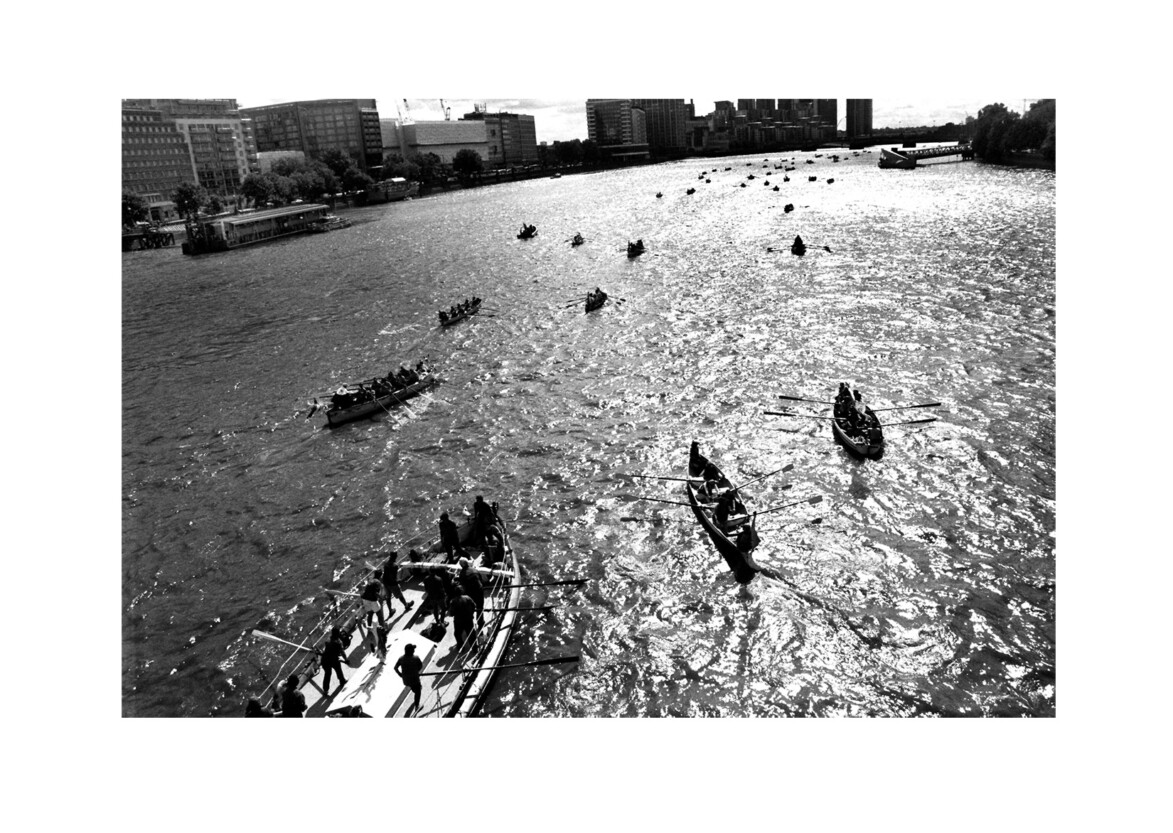 Great River Race / from Lambeth Bridge SE1 / September 2013