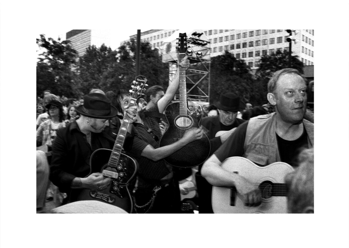Billy Bragg’s ‘Big Busk’ / Royal Festival Hall SE1 / June 2007