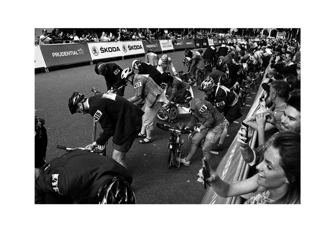 Brompton World Championships / St James’s Park SW1 / August 2015