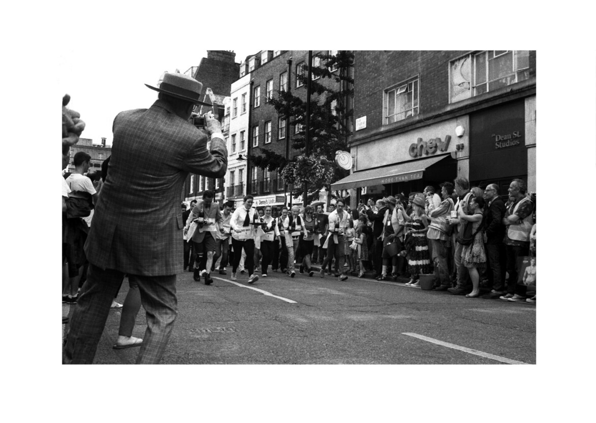 Soho Waiters' Race / Dean Street W1 / July 2014