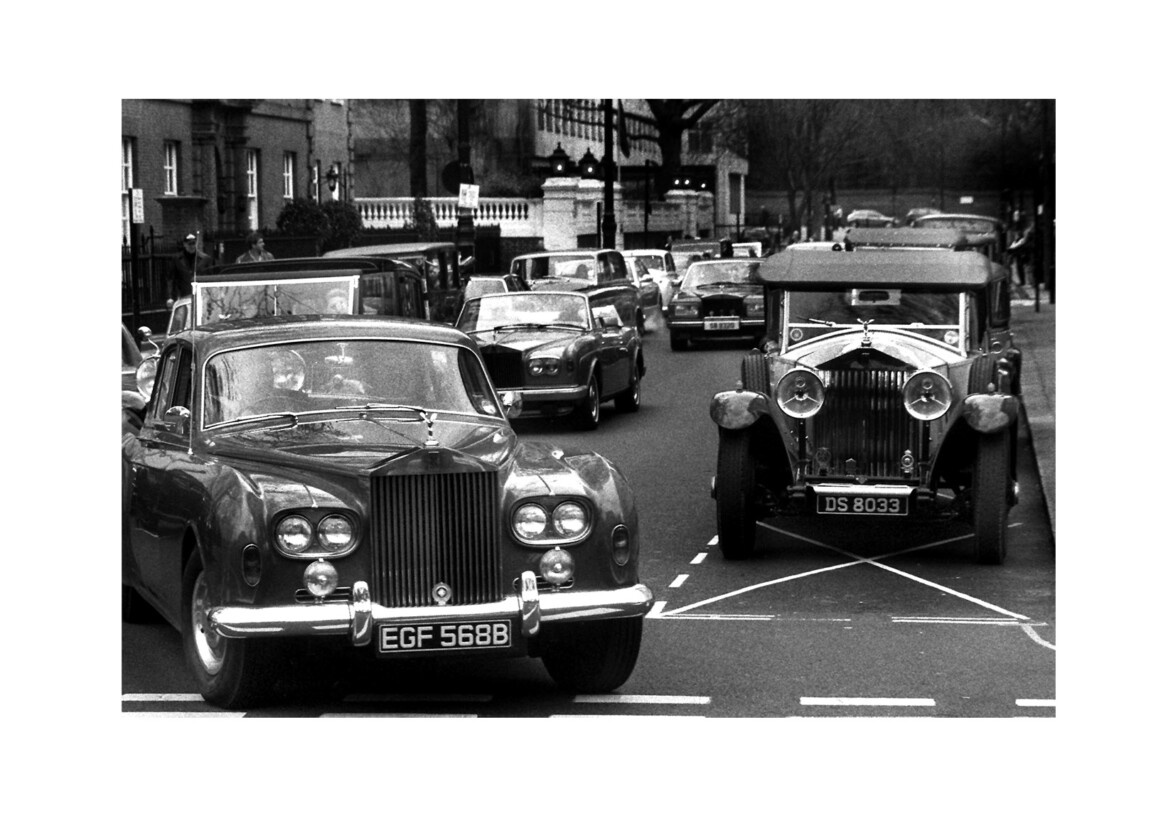 Rolls Royce centenary / Belgrave Square SW1 / February 2011