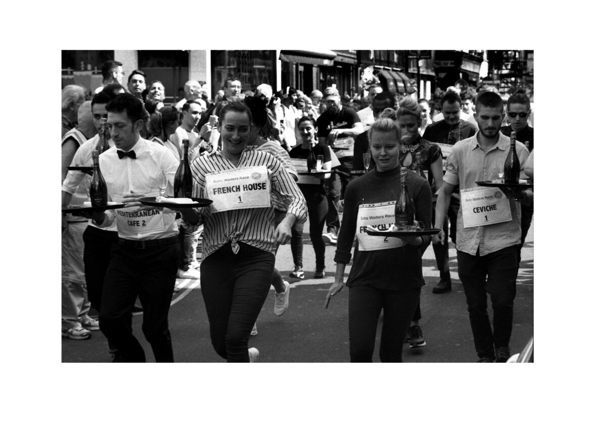 Soho Waiters' Race / Dean Street W1 / July 2015