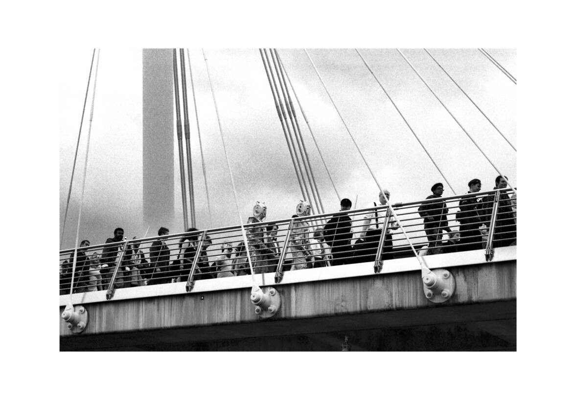 Sci-Fi Parade / Queen Elizabeth Bridge SE1 / April 2014