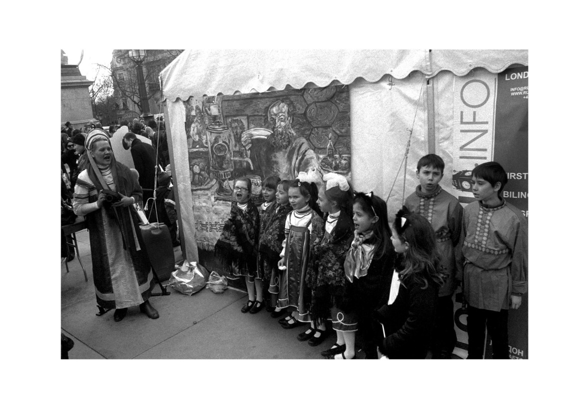 Russian Maslenitsa / Trafalgar Square WC2 / March 2011