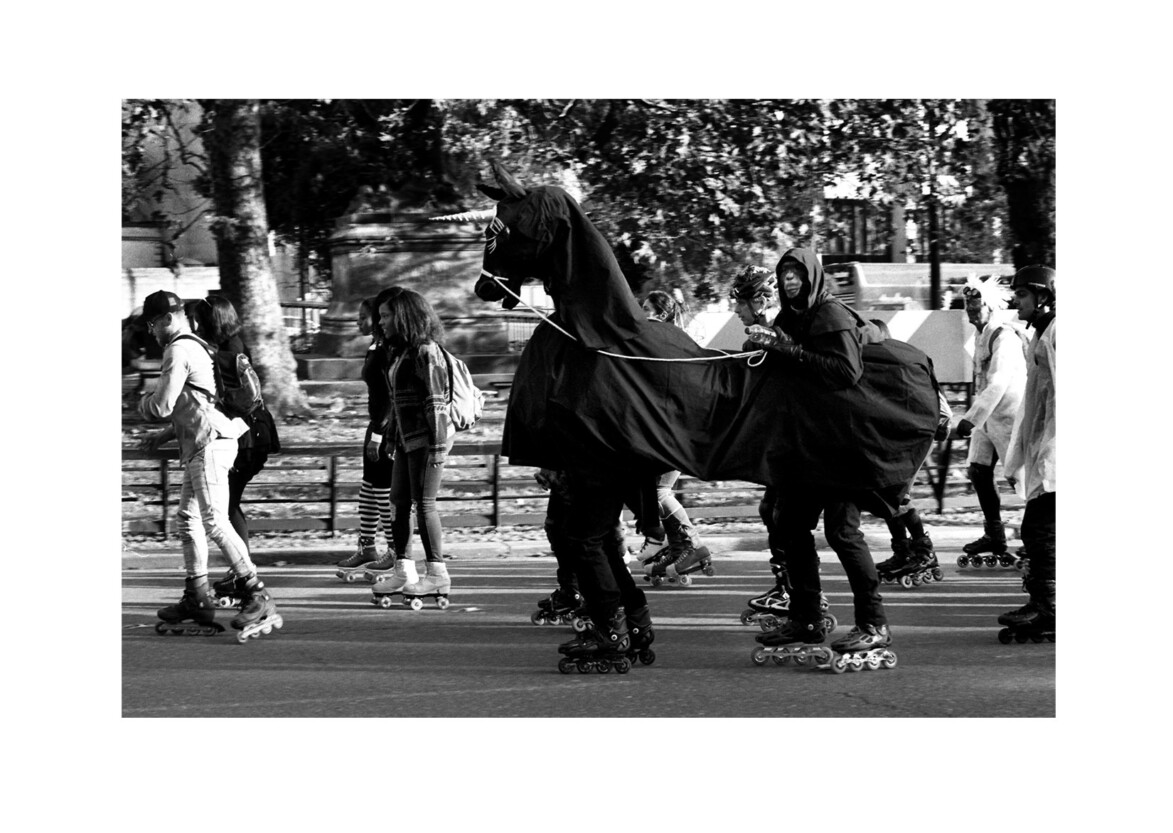 Halloween Skate / Park Lane W1 / October 2019