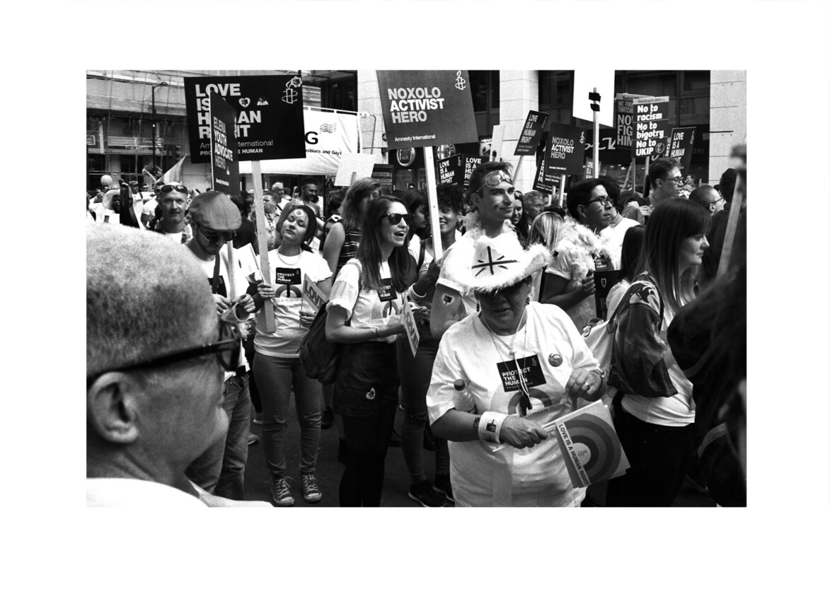 Pride parade / Piccadilly W1 / June 2015