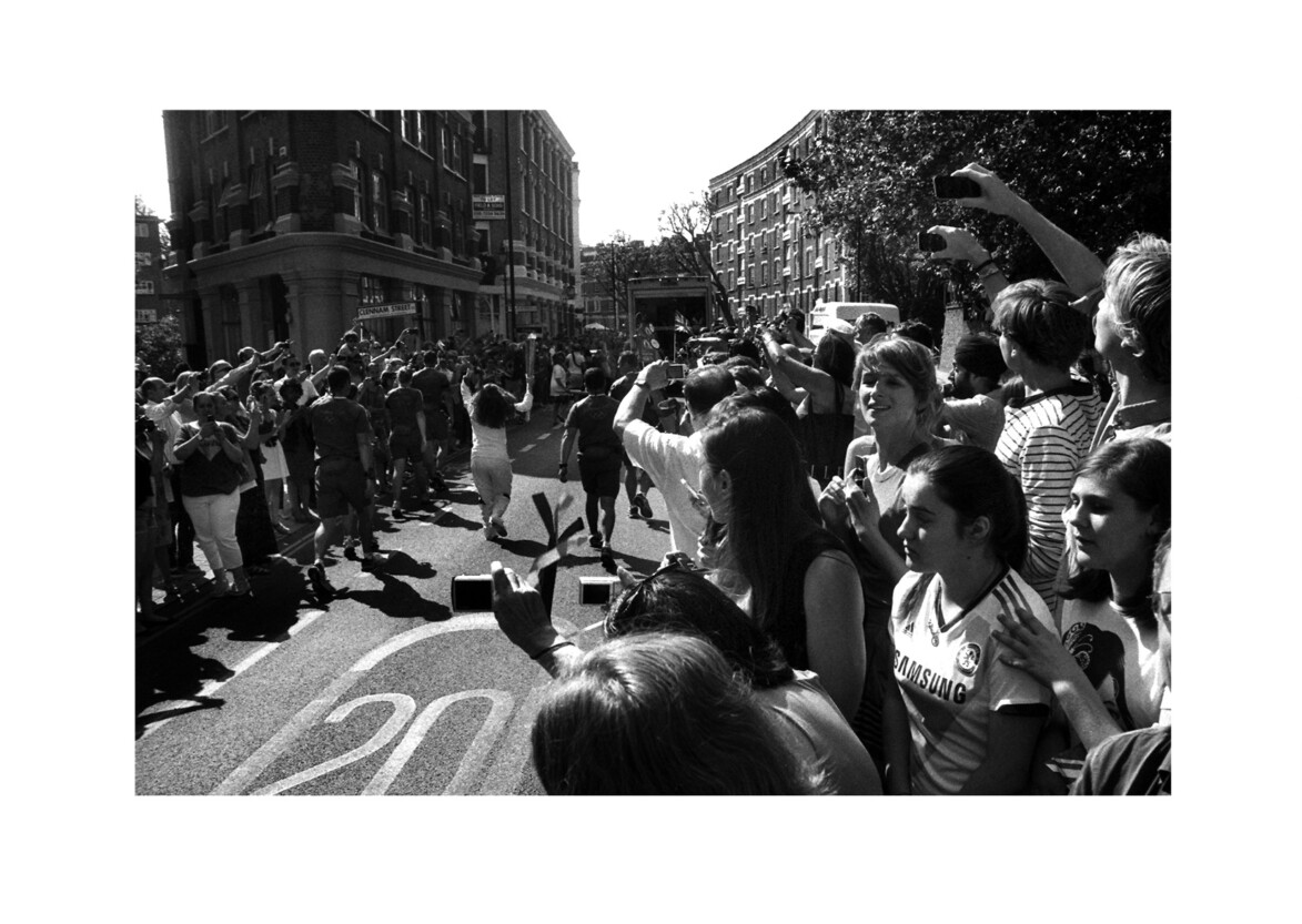 Olympic Torch Relay / Marshalsea Road SE1 / July 2012