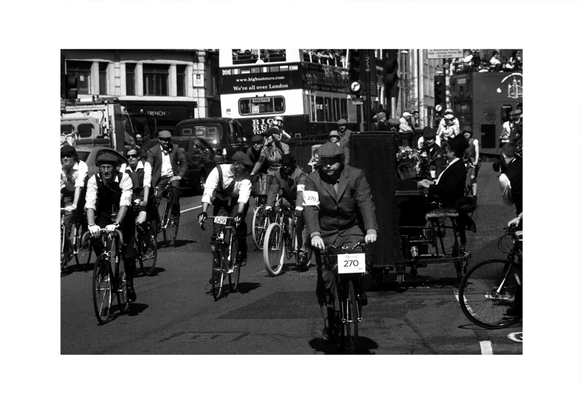 Tweed run / New Bridge Street EC4 / April 2011