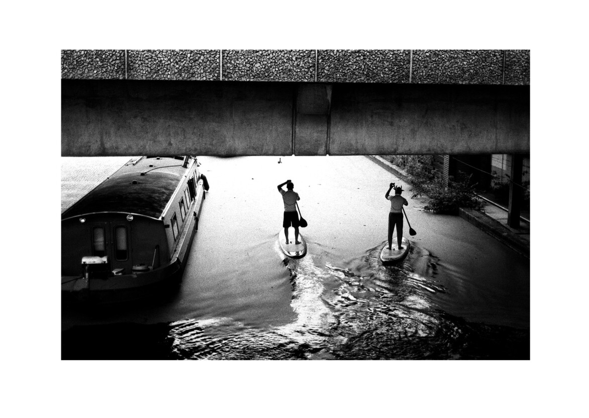 Paddleboard session / Paddington Basin W2 / September 2014