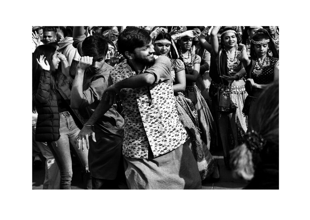 Garba at ‘Diwali on the Square’ / Trafalgar Square WC2 / October 2017