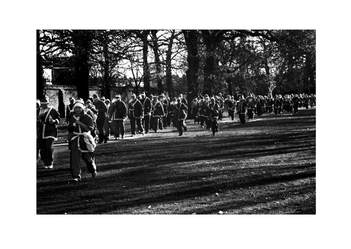Santa Run / Greenwich Park SE10 / December 2012