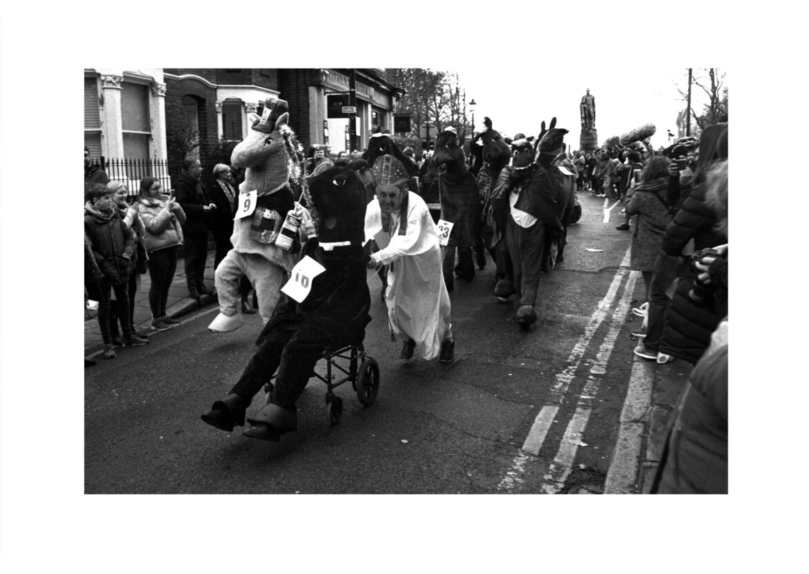 Pantomime Horse Race / Nevada Street SE10 / December 2018