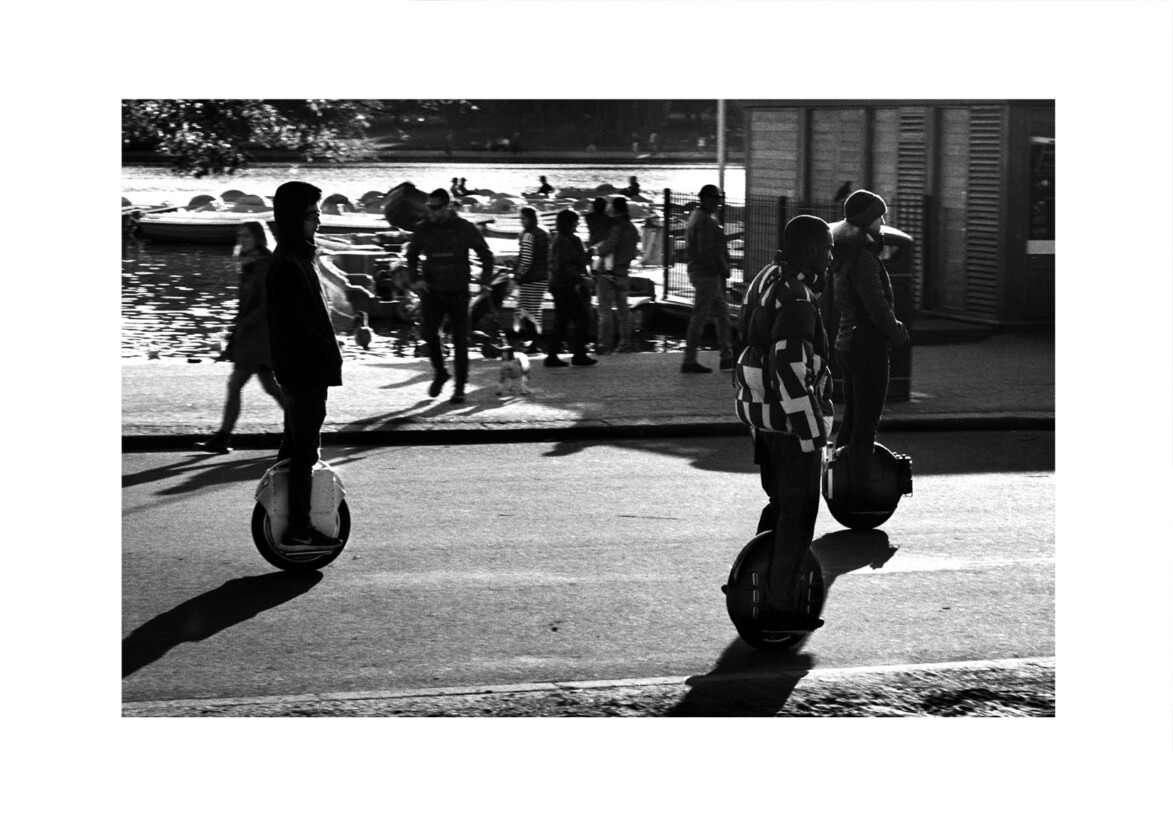 Segway enthusiasts / Serpentine Road W2 / October 2019